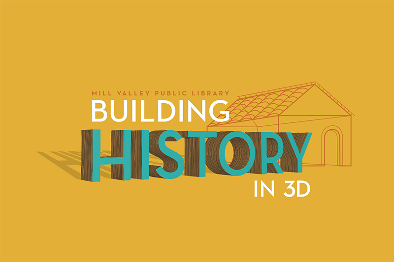 Building History in 3D logo with an outline of a building and the word History in 3D