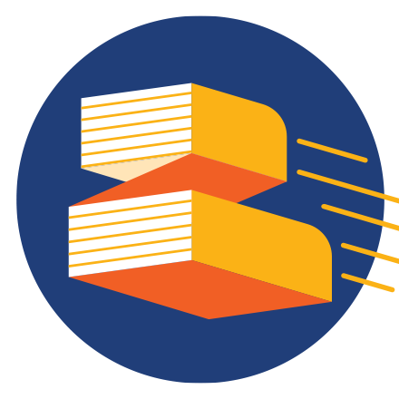 close up of Zip Books logo
