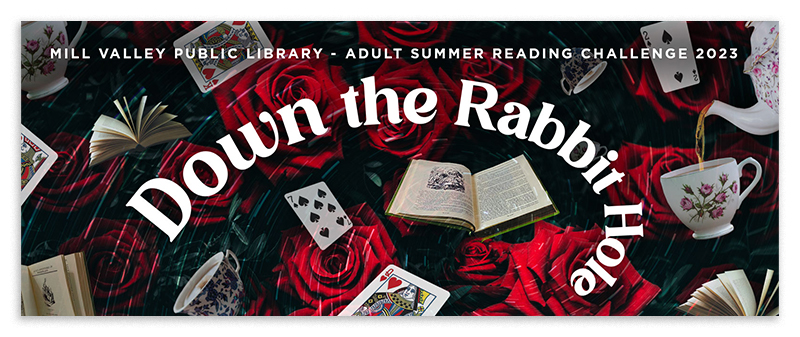 Down the Rabbit Hole artwork in a web
banner format