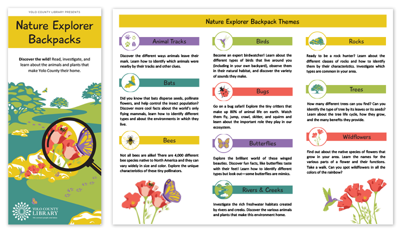 Nature Explorer Backpacks brochure