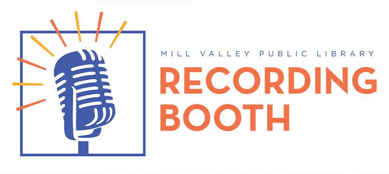 Mill
Valley Public Library recording booth logo