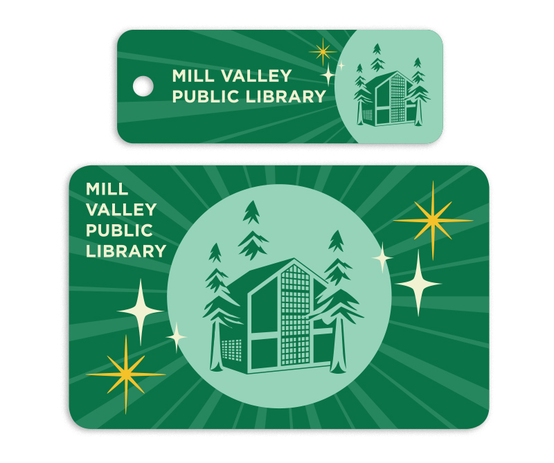 library card design for the Supercharge Your Library Card program