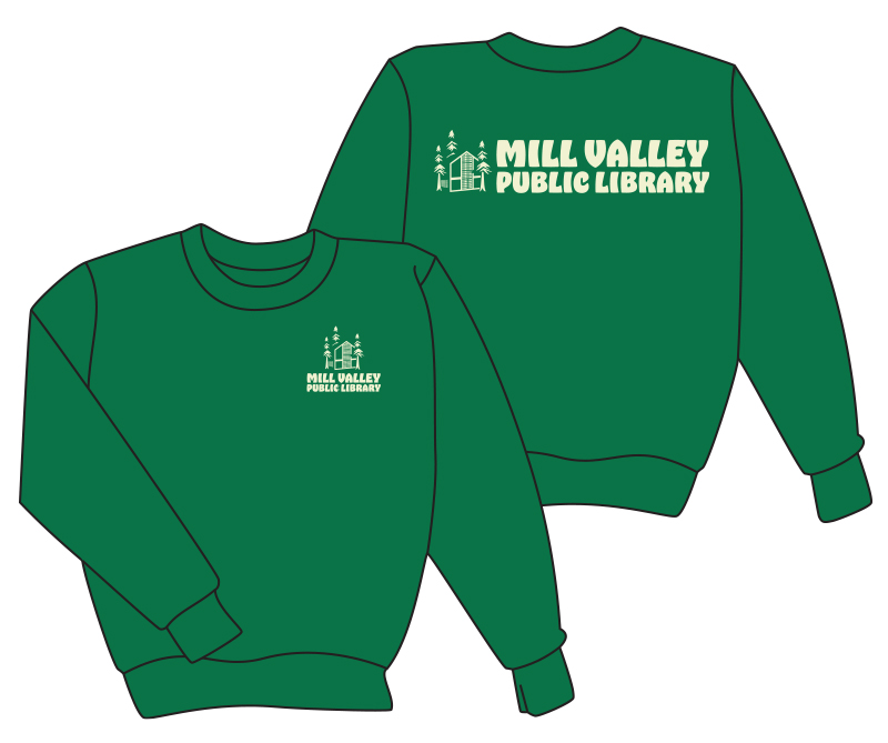 Supercharge Your Library Card prize sweatshirt design